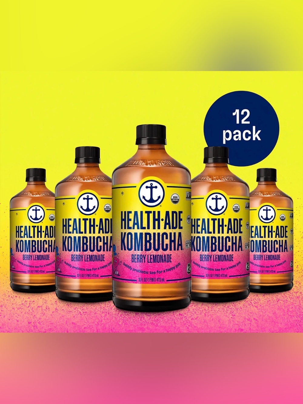 Kombucha Berry Lemonade